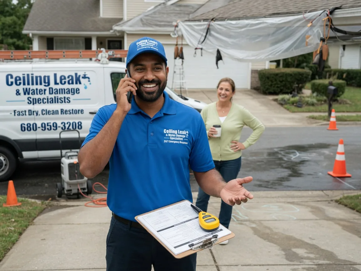 Ceiling Leak Cleanup Lakewood, CA FAQs